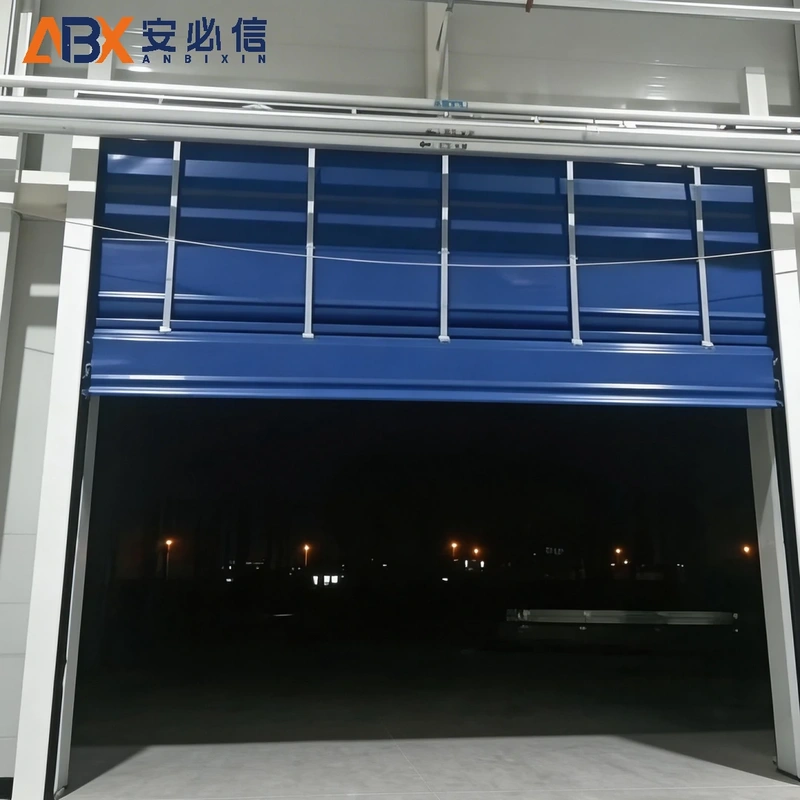 济南PVC堆积门